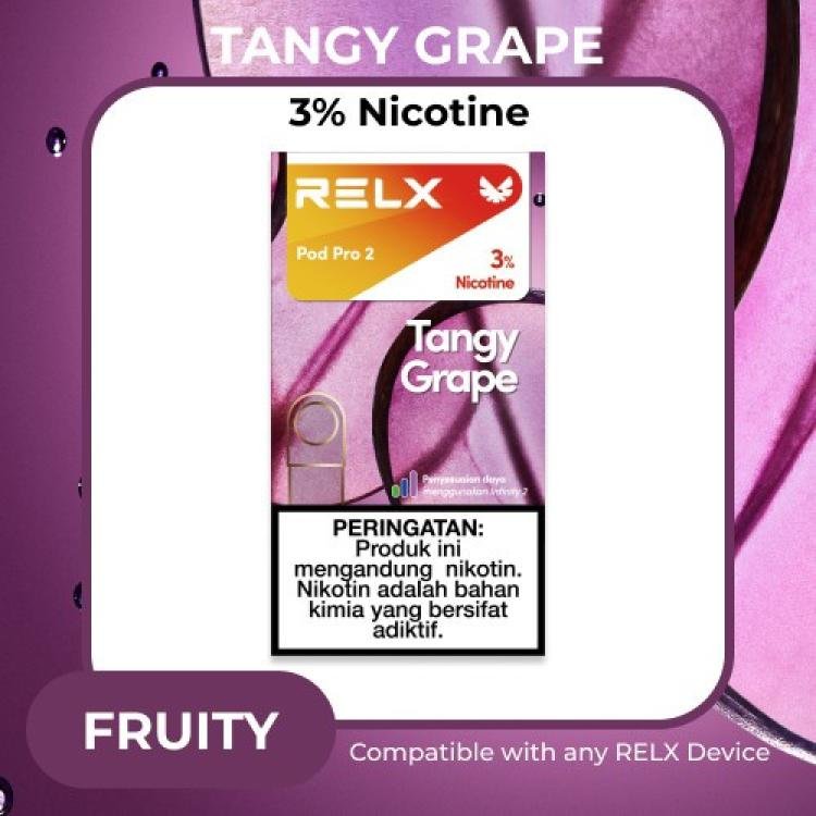 RELX POD PRO 2 TANGY GRAPE