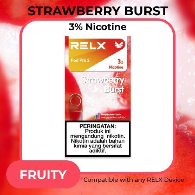 RELX POD PRO 2 STRAWBERRY BURST